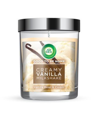 AIR WICK Candle  Creamy Vanilla Milkshake Vanilla Bean  Cream Discontinued